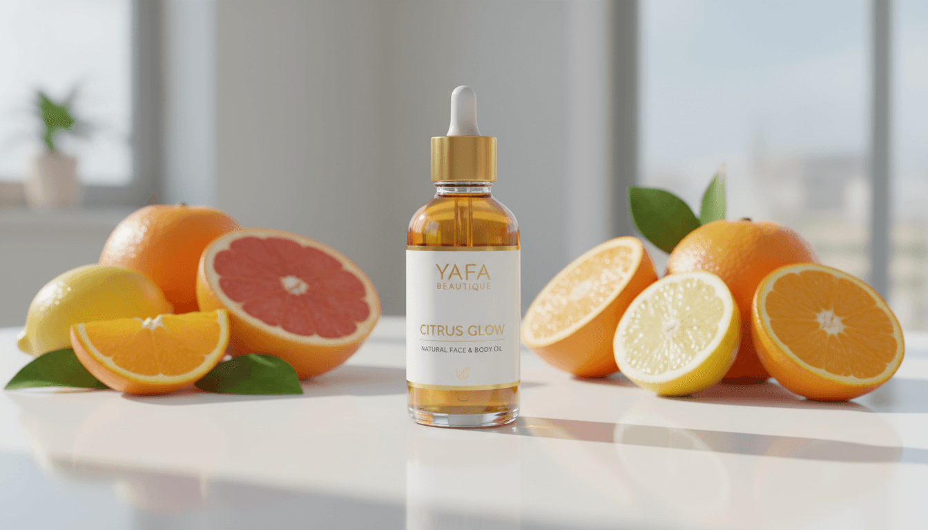 Citrus scented natural oil